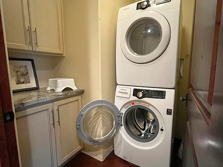 Lower Laundry Room off Hallway to Master Suite 3