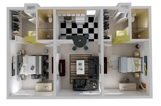 Floor plan Centro