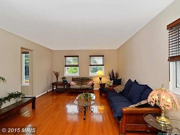 Gleaming wood floors