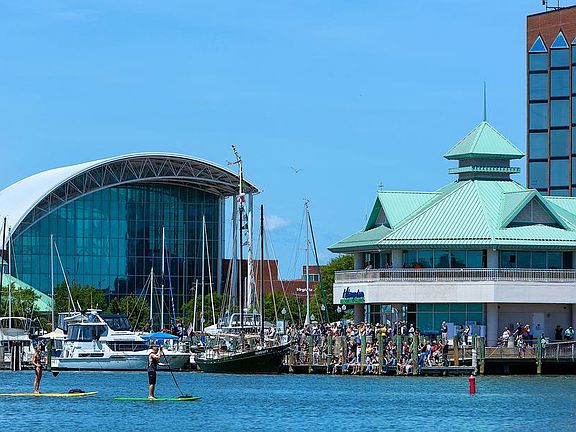 Downtown Hampton Waterfront