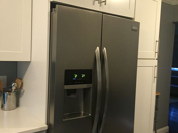 New stainless refrigerator 