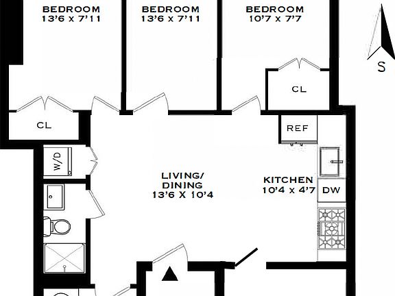 2nd image of 309 E 92nd St #3W