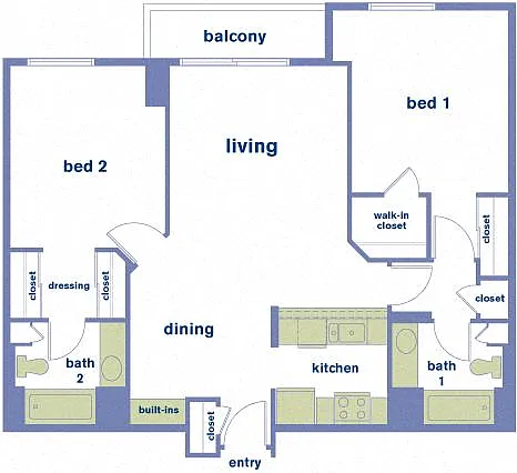Floor plan 2A Renovation 2