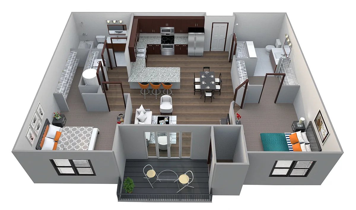 Floor plan Creek