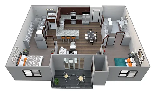 Floor plan Creek