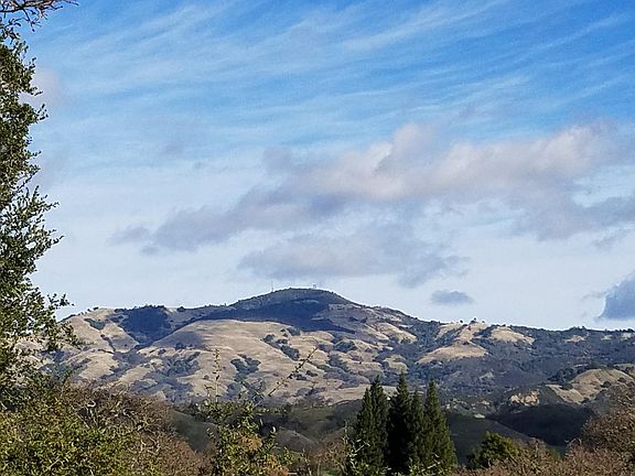 Mt Diablo view from Living Room