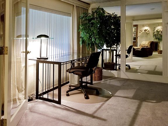 Office or Den with view to garden