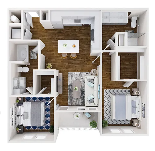 Floor plan B1