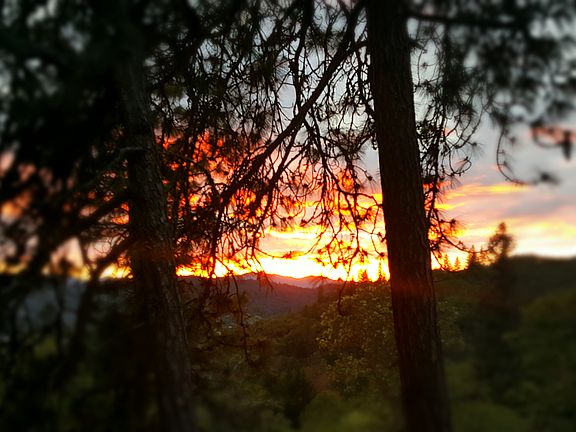 Sunset From Sunset Ln