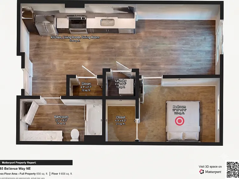 3D floor plan