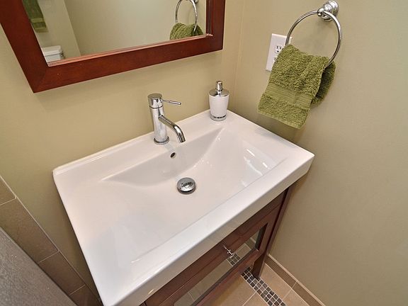 modern fixtures throughout