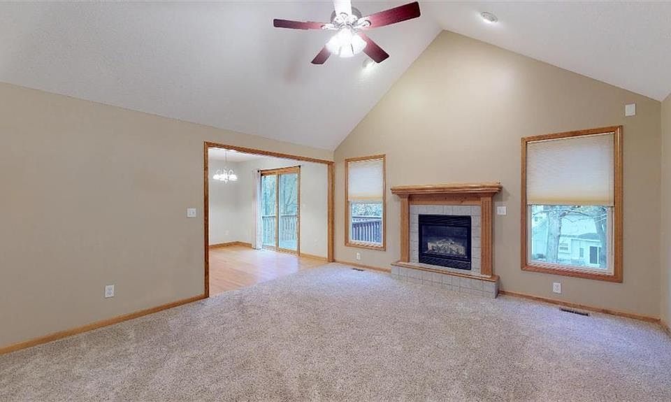Enjoy the upcoming winter season in front of the living room fireplace.