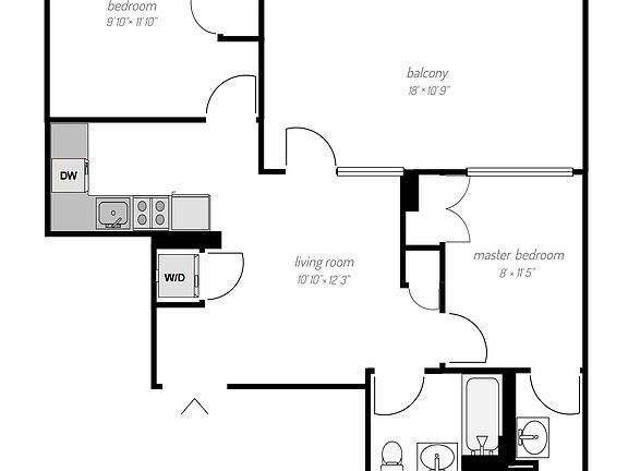 2nd image of 91 Attorney St APT 7A