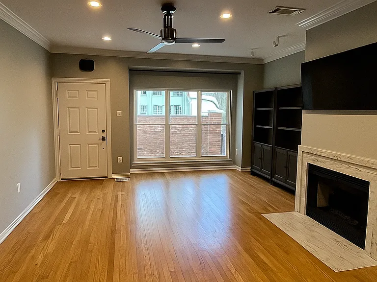 Shared Living Area (Photos shown without furniture are not representative of the current fully furnished unit)