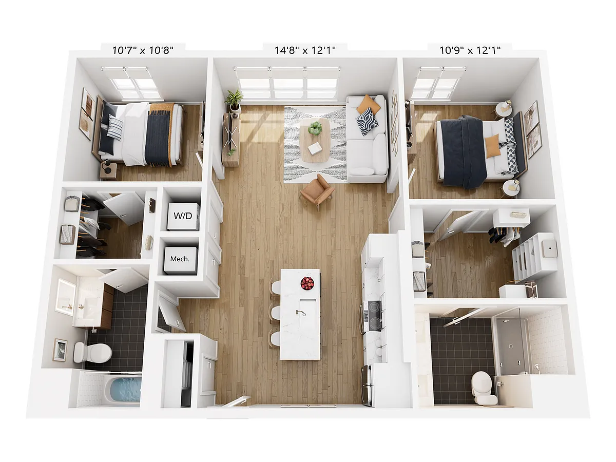 Floor plan B7