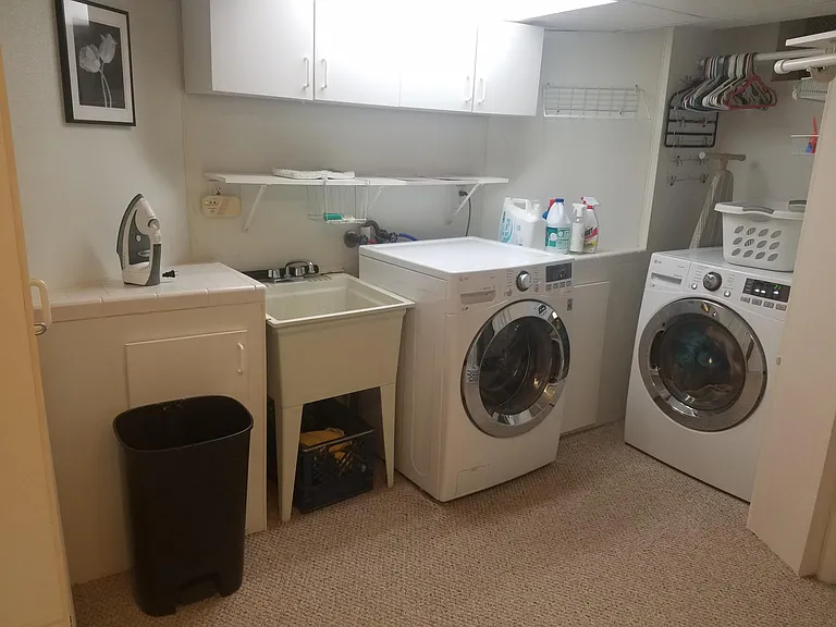 New washer and dryer