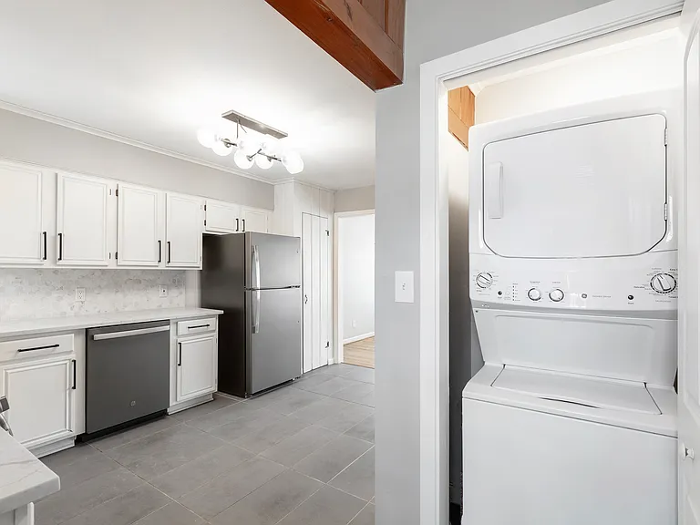 kitchen and laundry