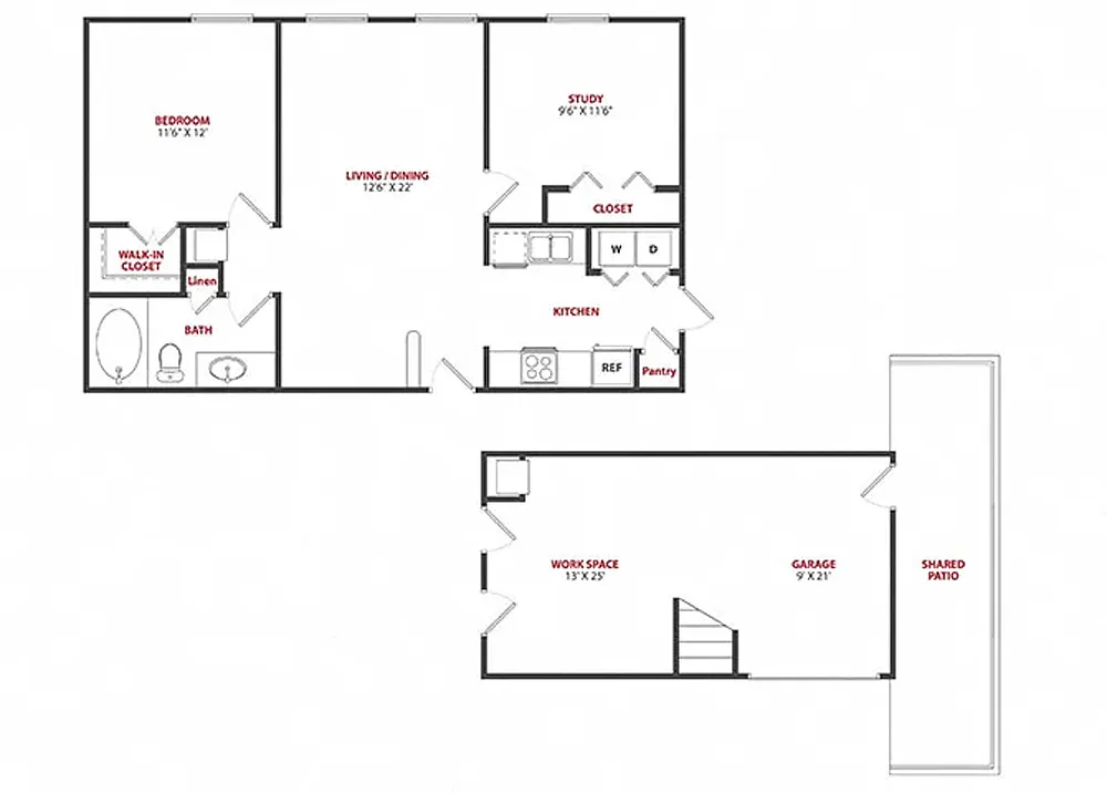 Floor plan Acadia