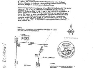 0 Bailey Rd, Austin, AR 72007