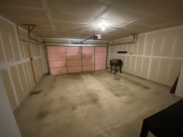 Two car garage