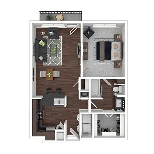Floor plan A6 Bluff