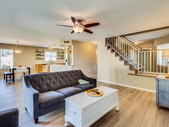 Living Room with Kitchen