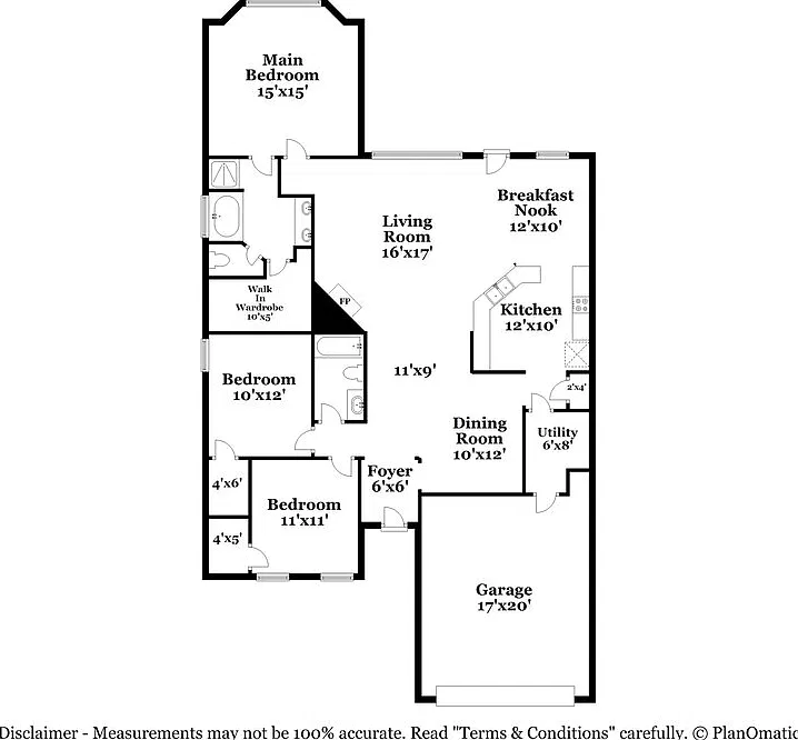 3 bed, 2.0 bath, 1702 sqft, $1,830 — Photo 2