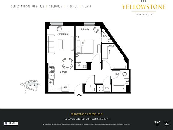 2nd image of 69-65 Yellowstone Blvd #809