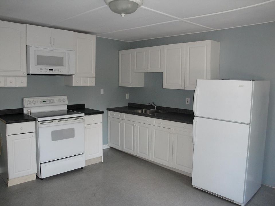 Kitchen with built in microwave
