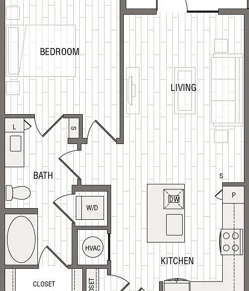 1Bed 1Bath 1Bed 1Bath