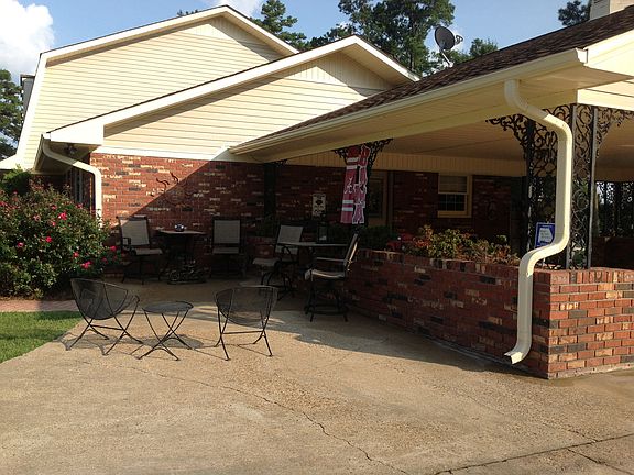 Hangout/seating at carport.