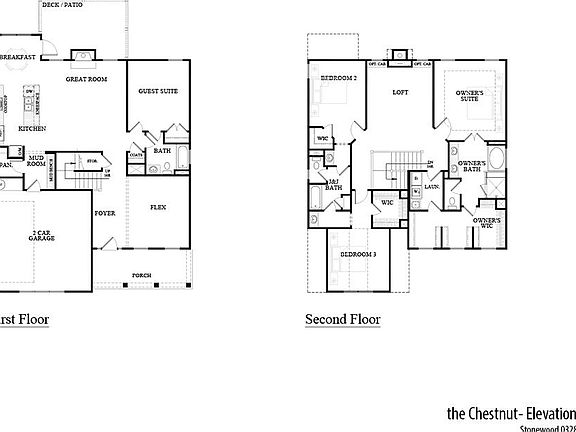 Chestnute Floorplan