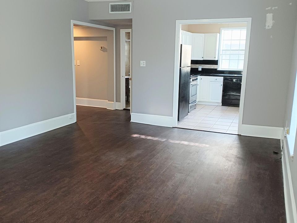 View from Living/ Dining area to kitchen and hallway