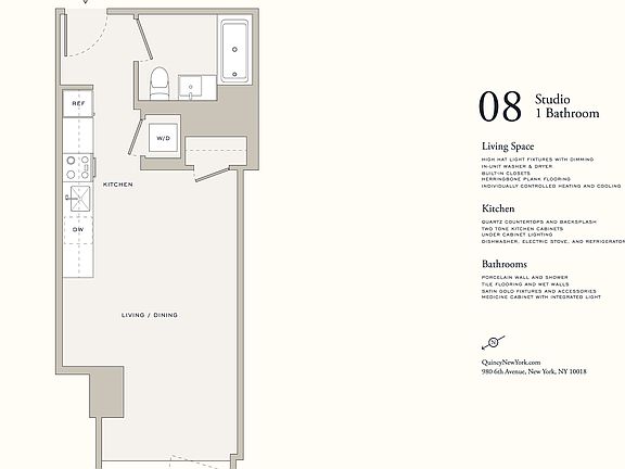 2nd image of 980 6th Ave #208