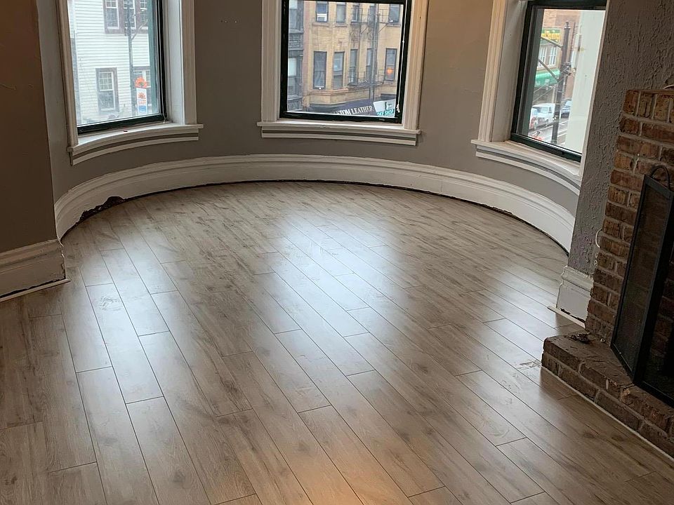Newly redone flooring