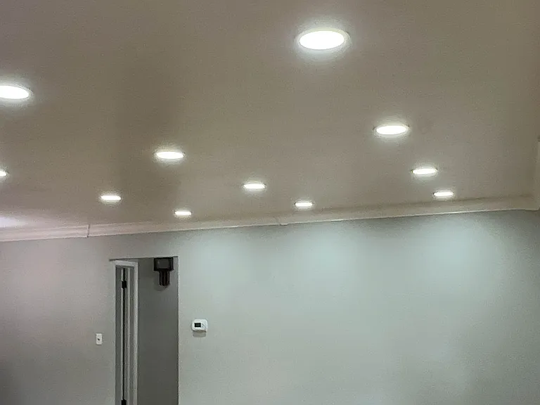 Upstairs living room - brand new led lighting
