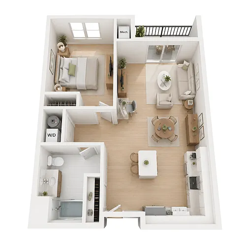 Floor plan The Willow