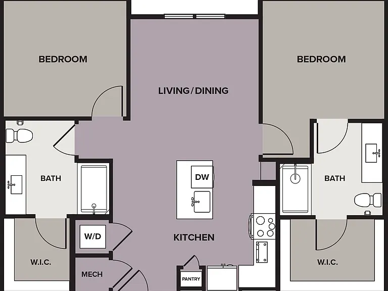 B1-A floor plan Prose Solaire