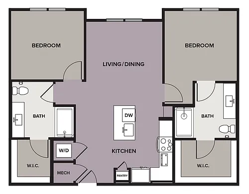 Floor plan B1-A