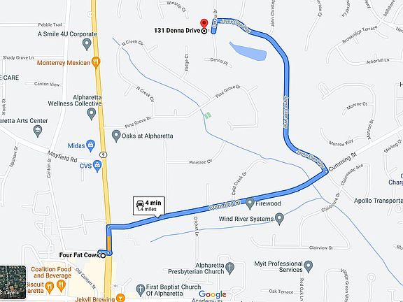 in downtown alpharetta