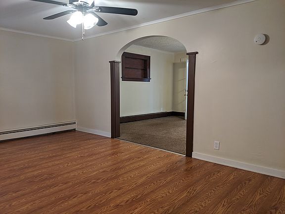 Dining room looking into the living room