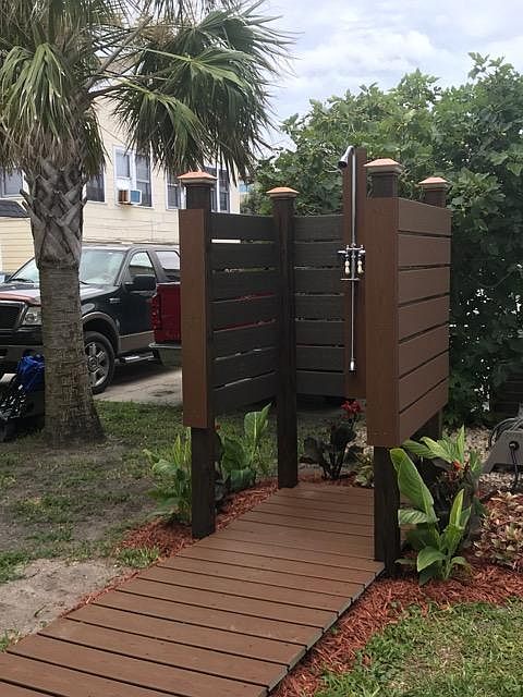 Outdoor shower