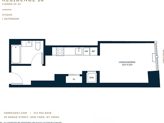 2nd image of 20 Broad St #2316