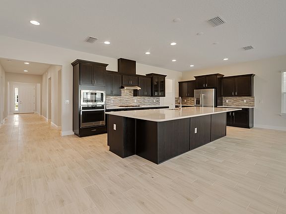 Great room overlooking kitchen
