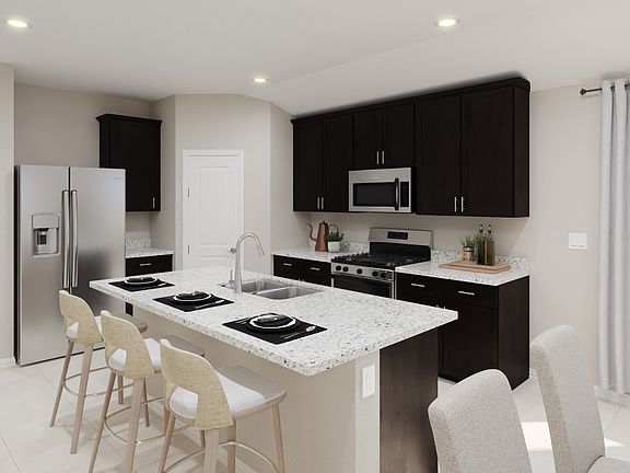 The Allen kitchen.