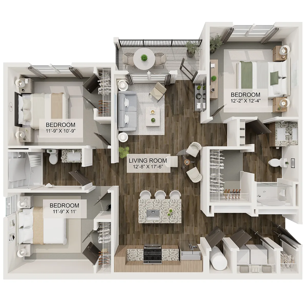Floor plan The Lotus (C1)