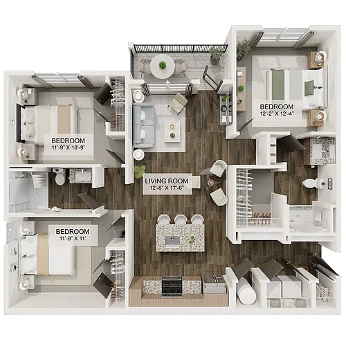 Floor plan The Lotus (C1)