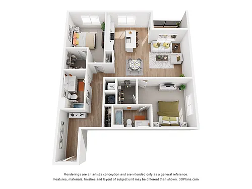 Floor plan Van Horn