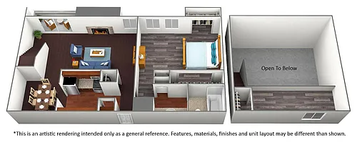 Floor plan Wickiup Partly Renovated
