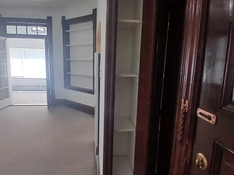 Linen Closet outside Bathroom